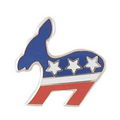 Democratic Donkey Lapel Pin